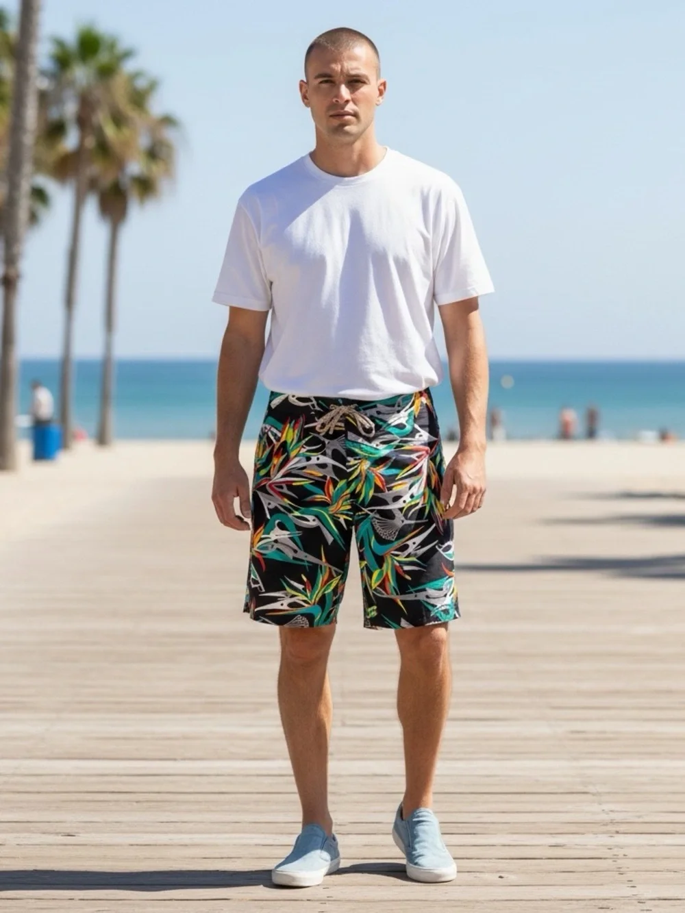 Patagonia Black Tropical Print Wavefarer Board Shorts Swim Shorts size 28